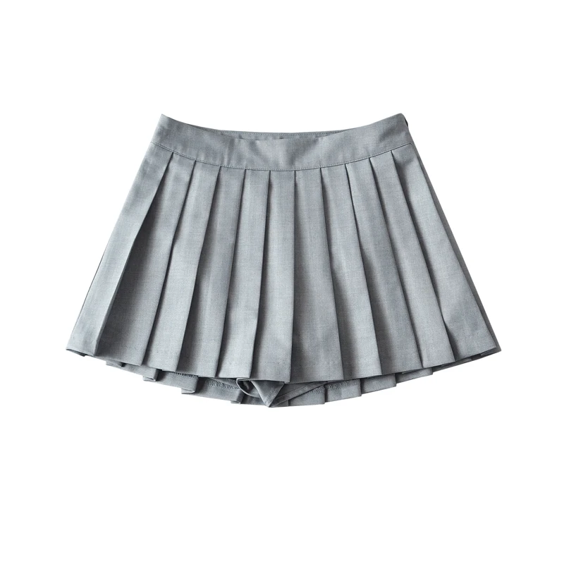 Jupe Mini Oh Polly – Beige Ornée, Taille Haute, Neuve Avec étiquettes
