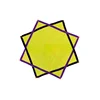 Spinning Dance Handkerchief Lycra Octagonal Scarf Flying Handkerchief 67cm*67cm Customizable Spinning Handkerchief Ribbed Flyers 4