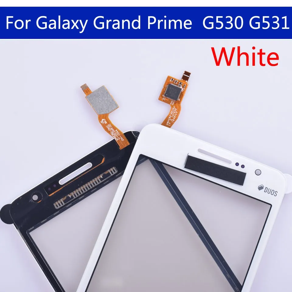 Touch Screen Digitizer Replacement For Samsung Galaxy Grand Prime G531H G531F G530H G530F G530 G531 G5308 Touch Screen Digitizer Panel Sensor TouchScreen