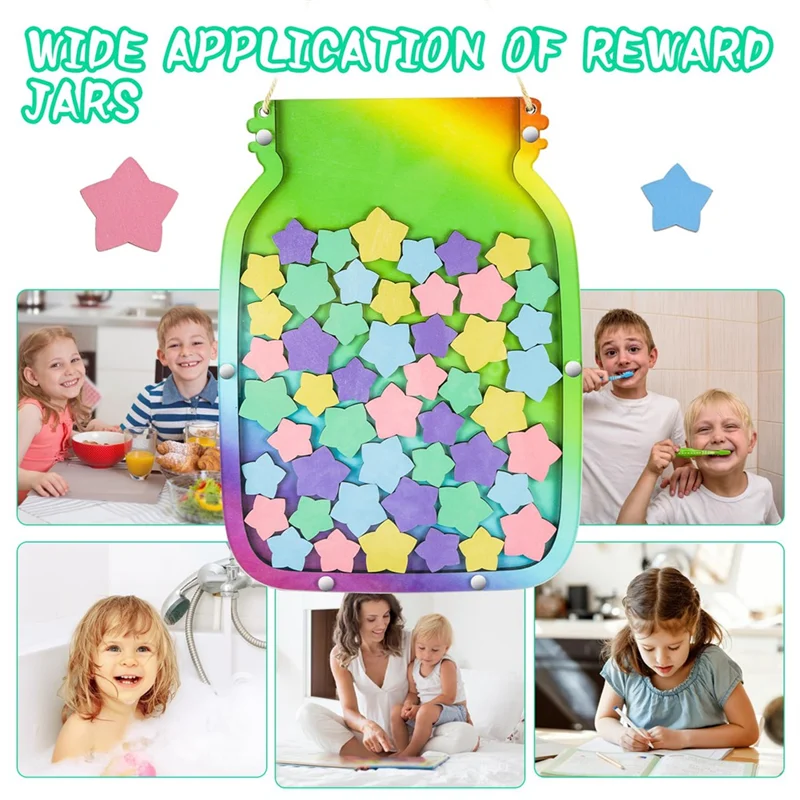 Classroom Reward Jars For Kids Toddlers Star Jar Reward System Classroom Jar System Positive Behavior A Durable