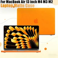 Coque rigide de protection mate pour ordinateur portable M5, compatible MacBook Air 13,6 pouces (versions 2022-2026), modèles M4, M3, M2, A3449, A3240, A3113, A2681 1