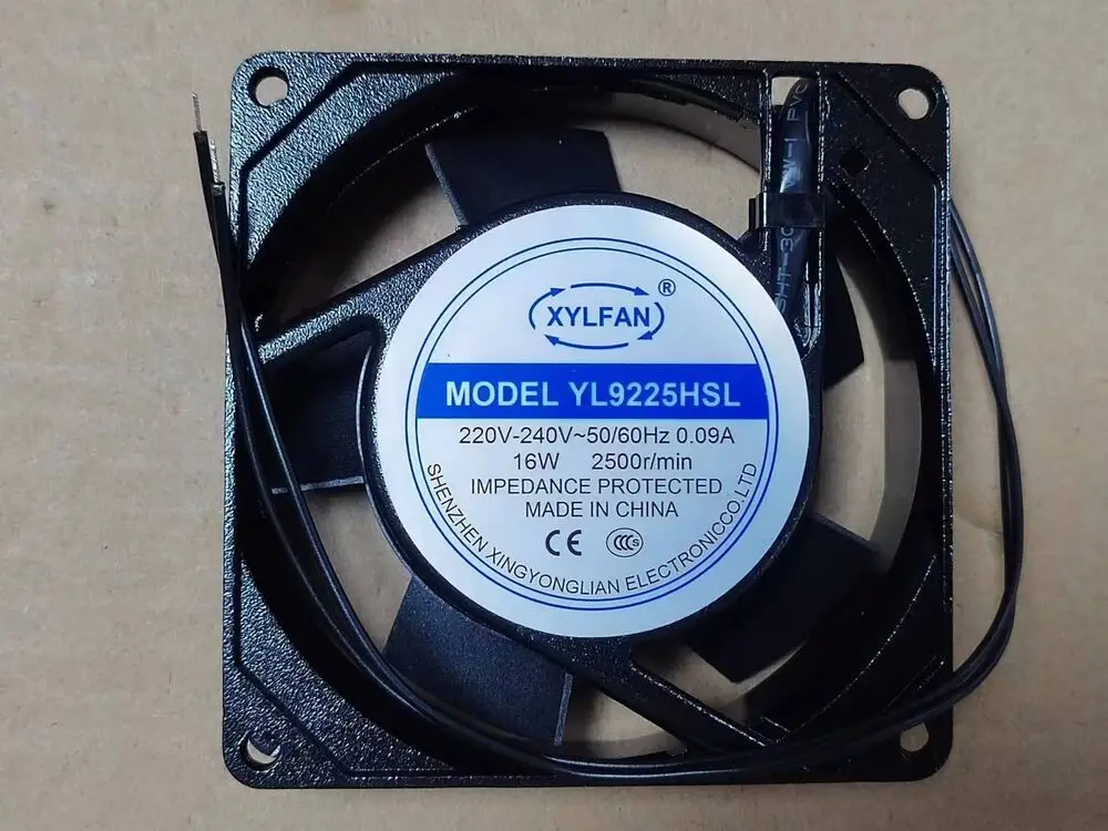 

1 шт., вентилятор для охлаждения шкафа YL9225HSL 9025-220 В 240 А