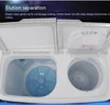 10-15kg Semi-automatic Home Washing Machine Large Capacity Double Cylinder Double Cylinder Bar Old Dormitory Small 4