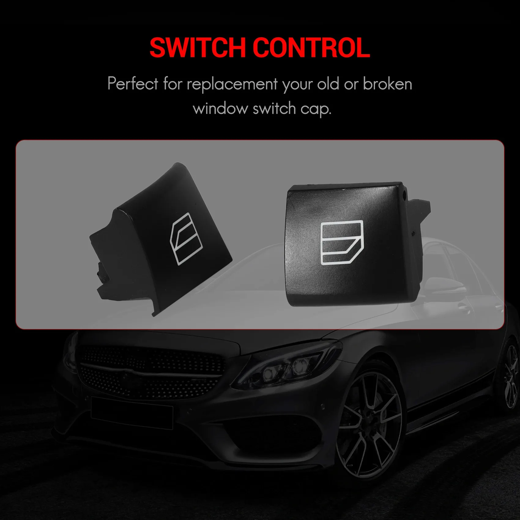 Car Window Lifter Car Window Closer Module For Mercedes Benz A Ml Gl R Class W164 X164 W251 W245 W169 Window Switch Repair Button Cap