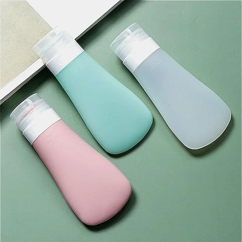 1PC Empty Silicone Travel Packing Bottle Cosmetic Bottling for Lotion Shampoo Bath Container refillable bottle refillable plastic bottles