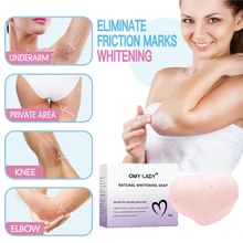 

80g Peach Scented Skin Bleaching Soap Deep Cleansing Body Wash Whitening Moisturizing Armpits Back Intimate Body Clean Soap