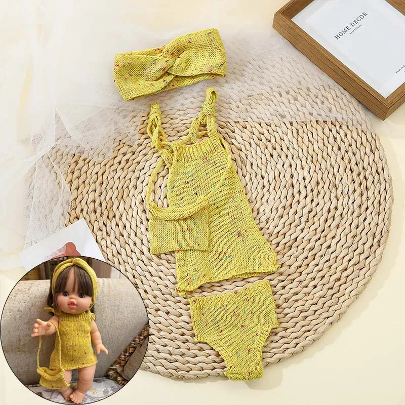 Mode Puppe Kleidung für 13,39 zoll Reborn Puppe 33 cm Baby Puppen Kleidung Zubehör Für Mädchen Dress Up DIY Spielzeug geburtstag Geschenke – Detail 5