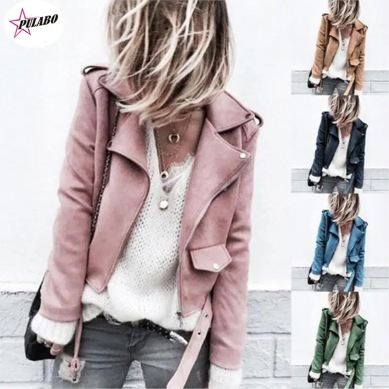 

Куртка-Авиатор женская из искусственной замши, черная короткая, 5XL