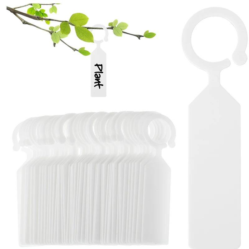 100pcs/set Plastic Labels Melon Fruit Tags Plants Sign Card Mark Labeling Tool 