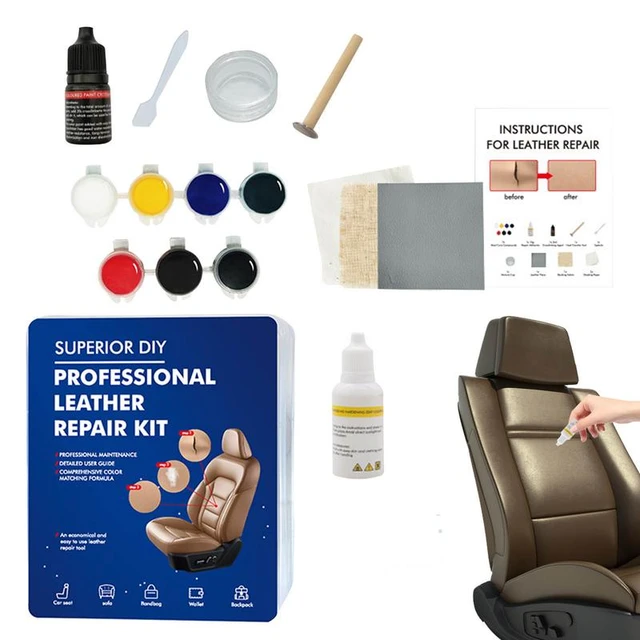 Car Leather Repair Kit 7 Colors Sofa Leather Repair Furniture