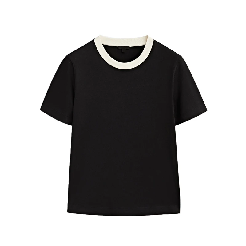 Embroidered Heavy Work Satin Patchwork irt Women's Sle Spring New Arrival Long Sve round Ne Fly Sve Lace Top