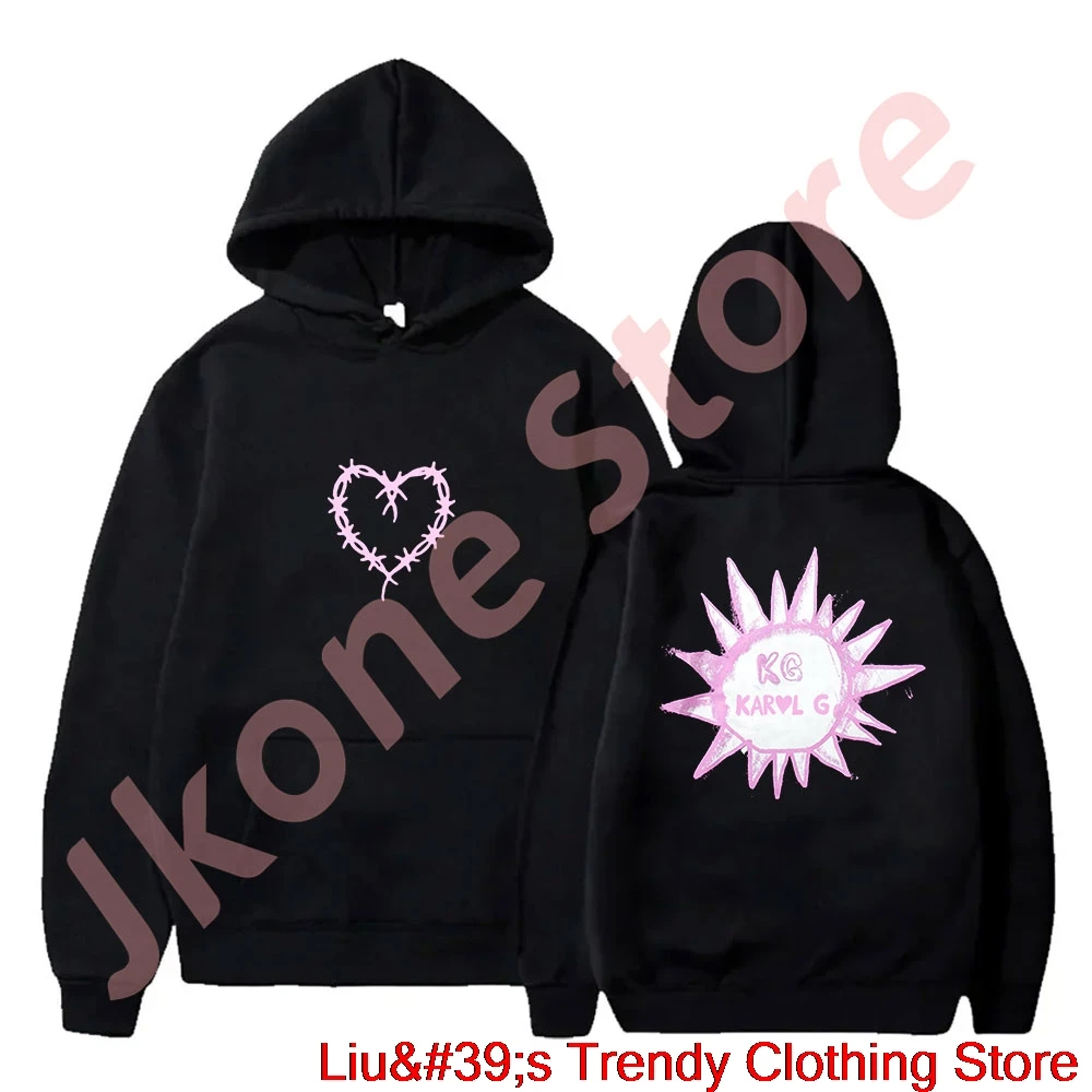 

Толстовки Karol G KG с логотипом Bichota сезон Tour Merch толстовки женские мужские модные повседневные пуловеры