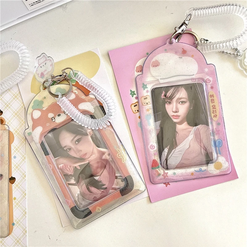 Kpop Photocard Holder Idol Card Dsiplay Frame Kawaii Photo Album Photo Card Case Frames Kpop Accsesories 포토카드 용품 photo frame