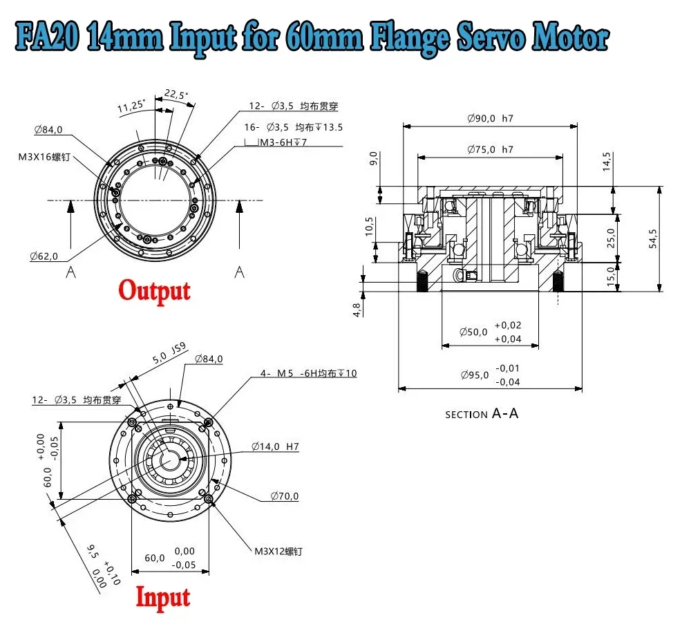 FA20-for 60 Servo