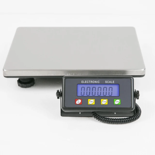 Balance postale numérique LCD, 200kg, plate-forme électronique