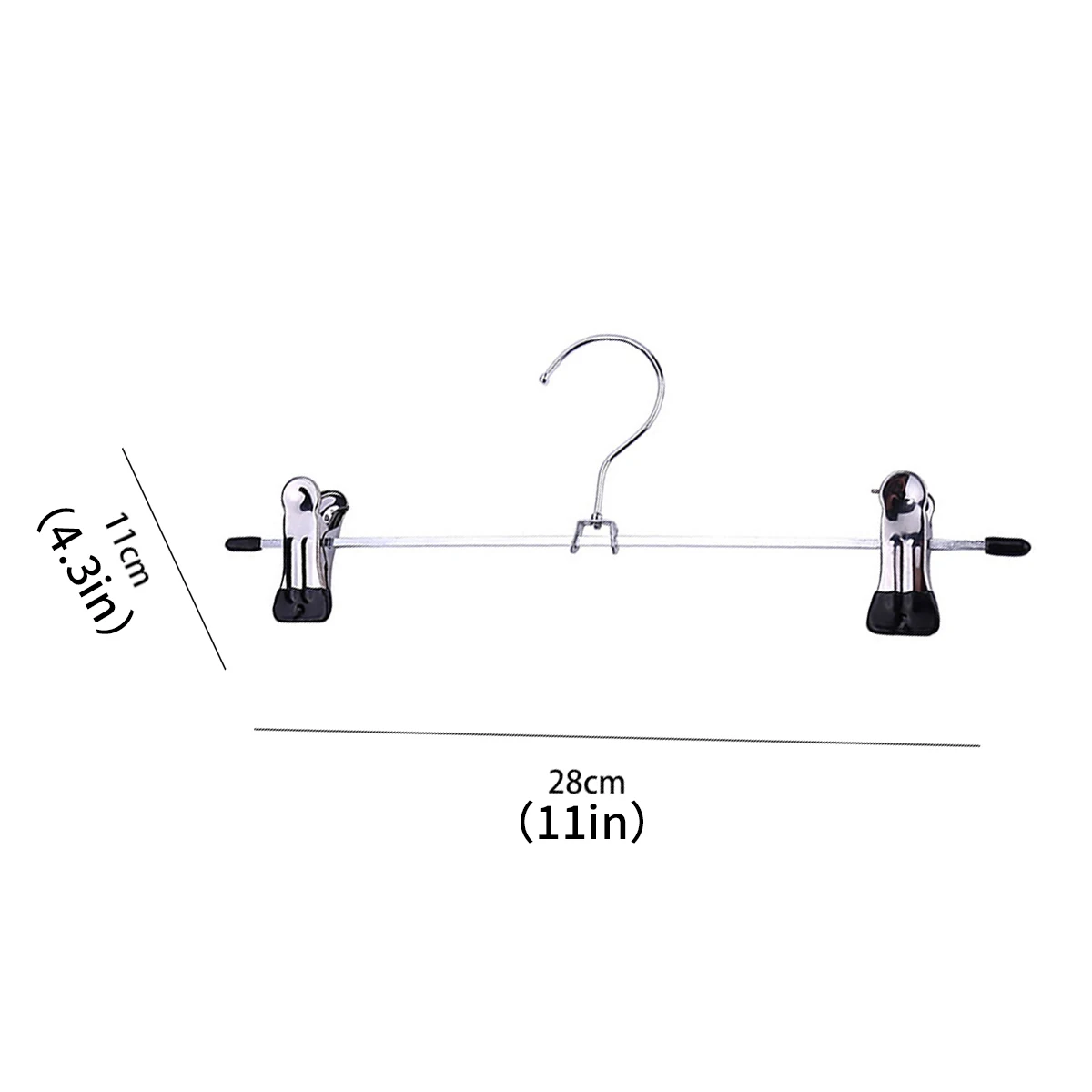 Pants Racks Wind Proof Multi-purpose Skirt Racks 10pcs For Clothes Drying Trousers Wardrobe Clip Anti-slip Clothes Hanger
