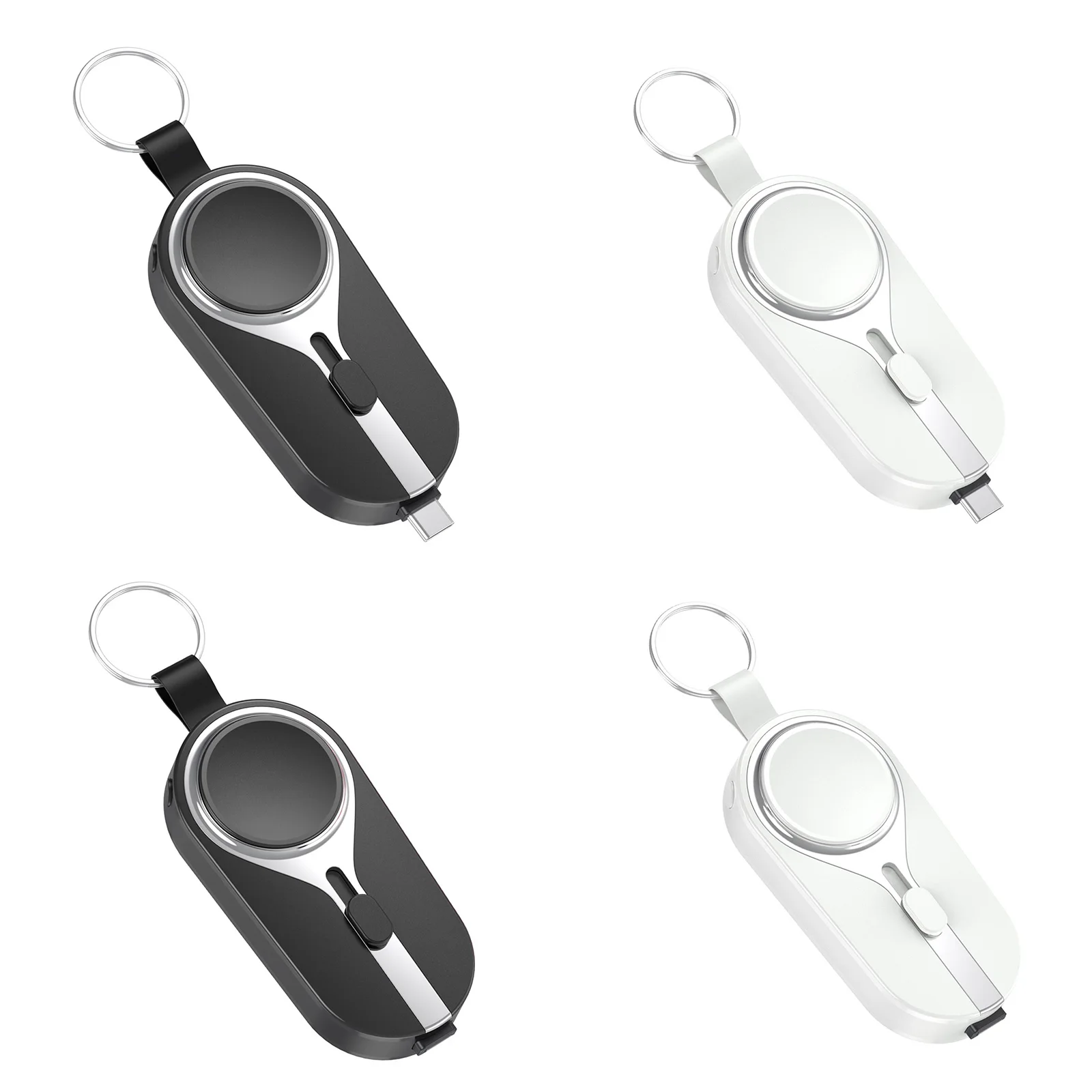 Chargeur de porte-clés portable Type-C Mini batterie ultra-compacte Charge rapide pour iPhone