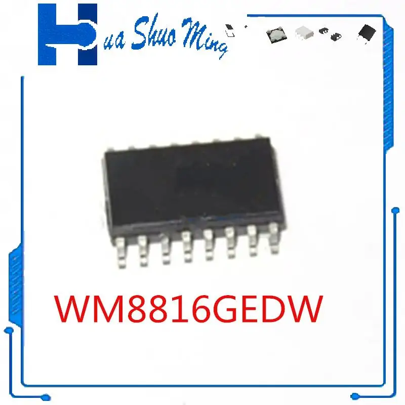 

2Pcs/Lot XWM8816G WM8816GEDW SOP16 ZL4366 TSSOP20