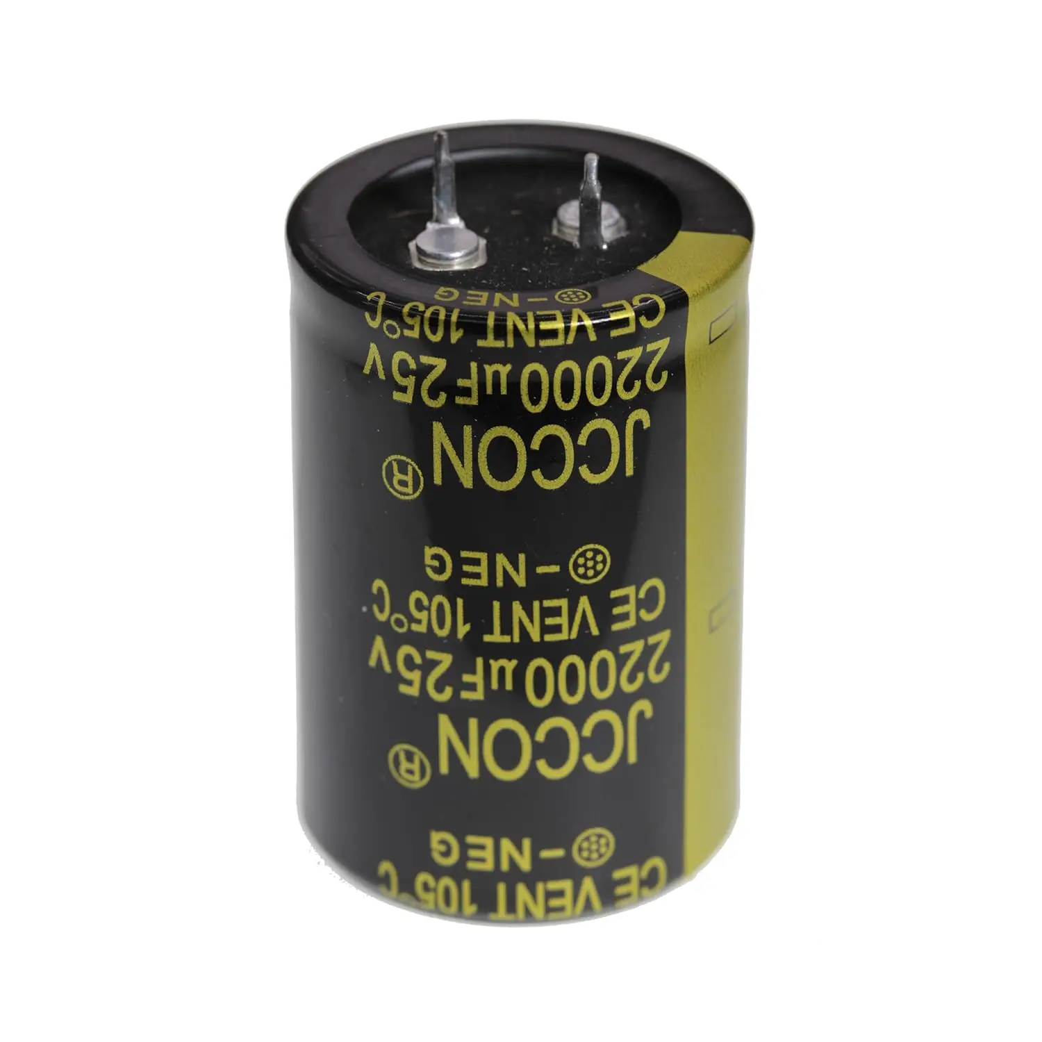 25V 10000 22000 47000 uF 2 Pin Solder Snap-in Terminal Electrolytic Capacitor