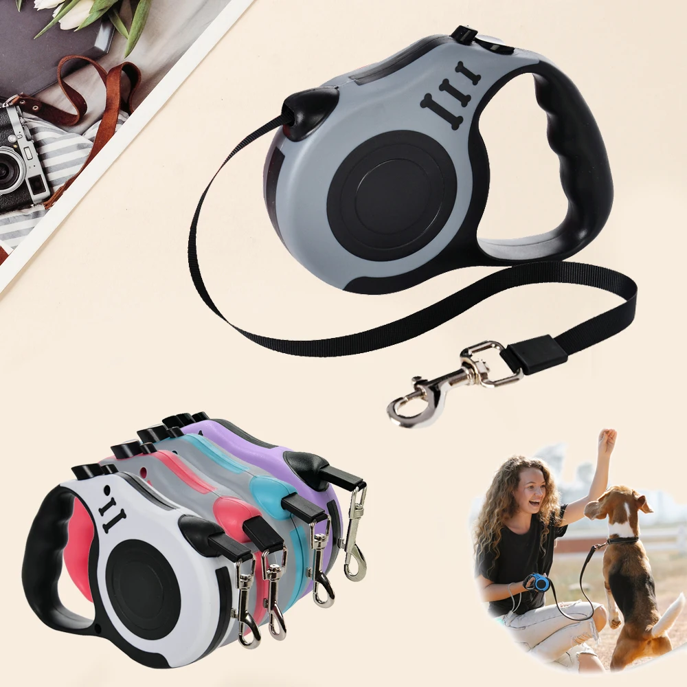 5M Retractable Dog Leash 1
