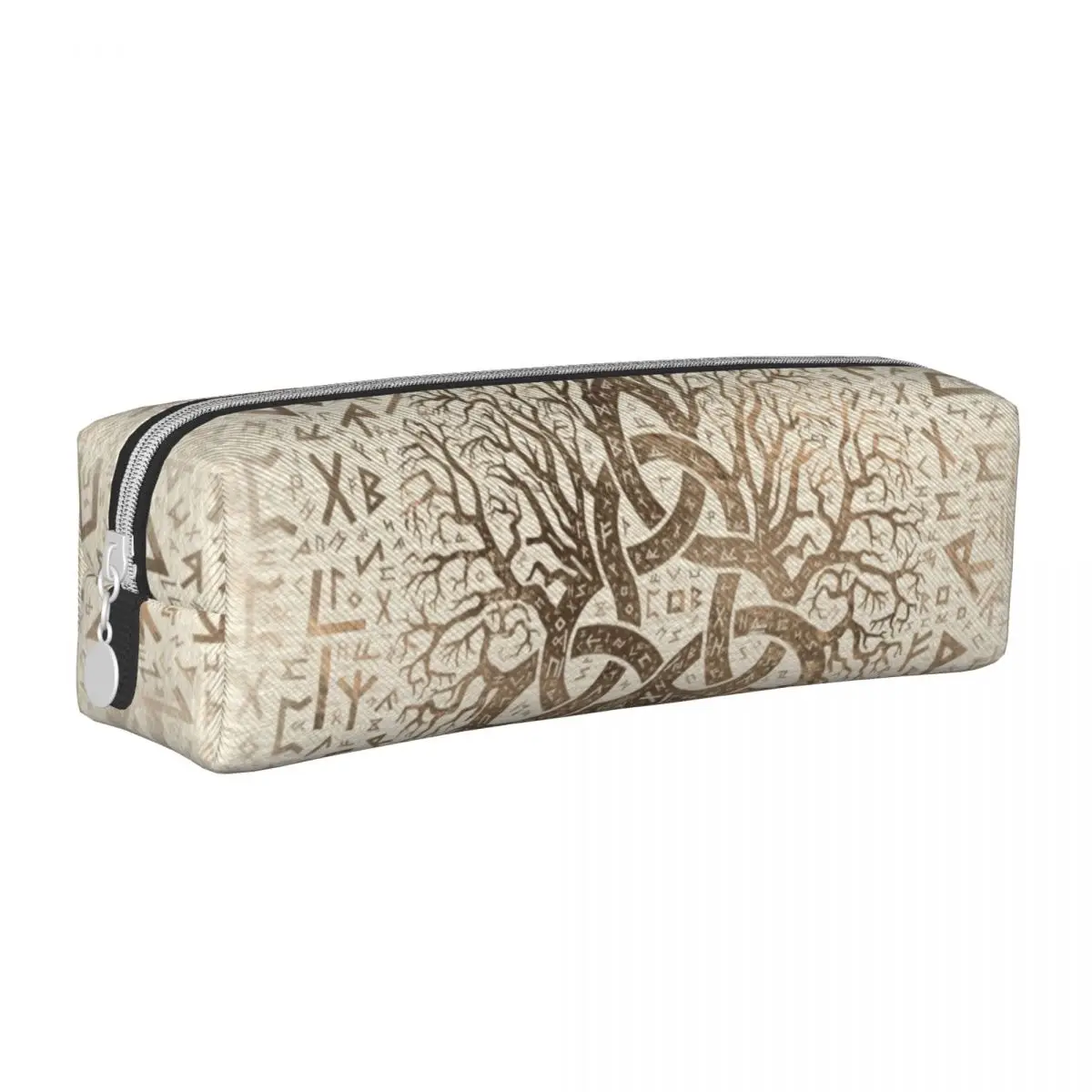 

Tree Of Life With Triquetra Futhark Viking Pencil Cases Pen Box Bags for Student Large Storage School Supplies Gift Pencilcases