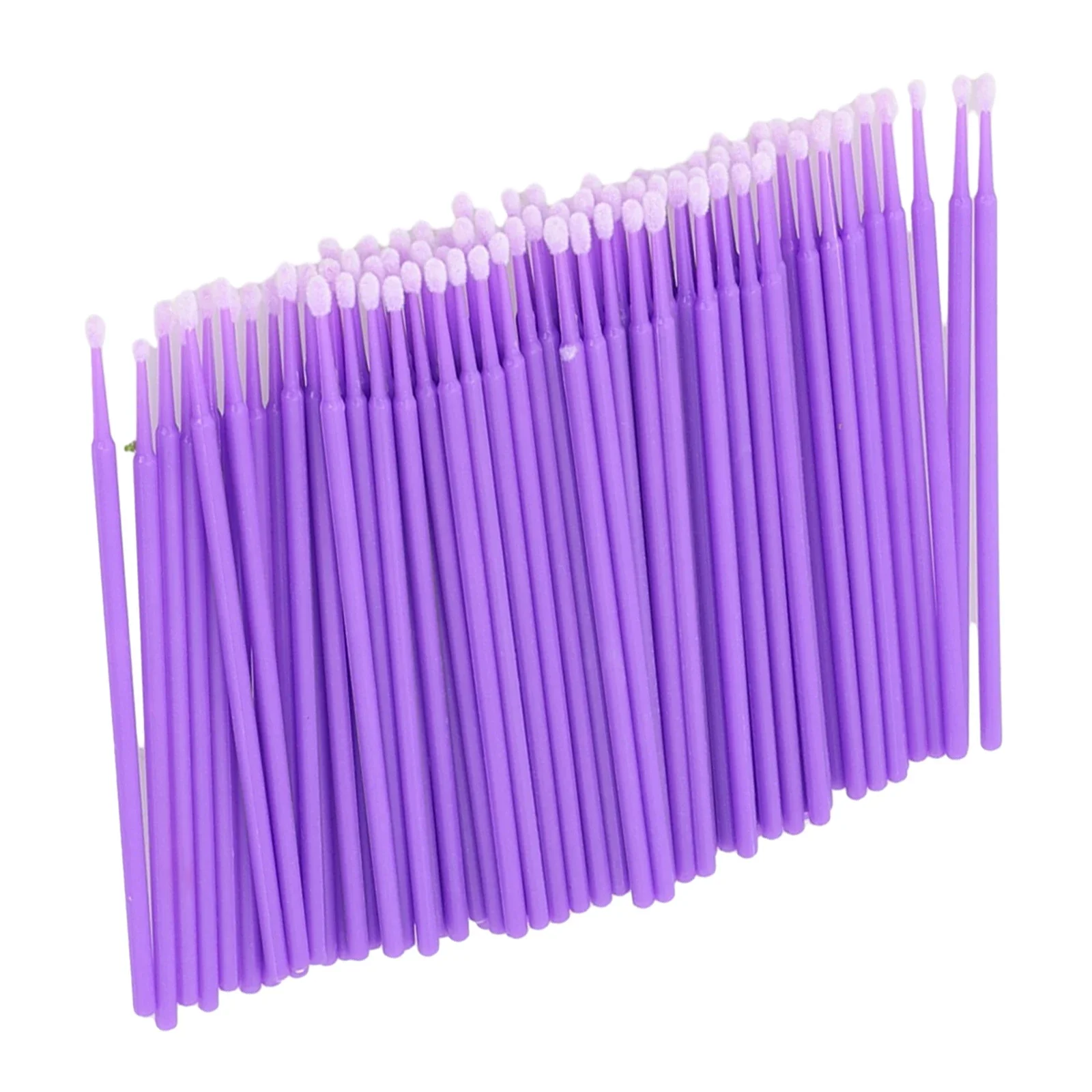 100pcs Car Paint Brushes Maintenance Tool Disposable Paint Touch-up 10cm Brushes Tip Auto Detailing Brush Small Tip Accessories