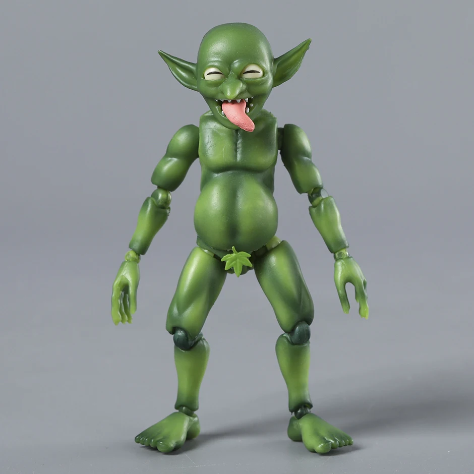 Goblin Movable Joint Figure 10cm Fantasy Action Model Collection