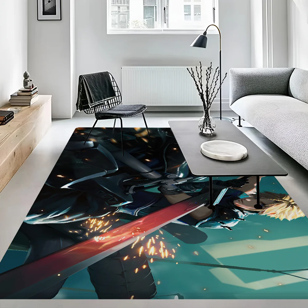 Final Fantasy Video Game Floor Carpet Nordic Style Home Doormat Bathroom-Toilet Mats Bedroom Hotel Decor Mat 2