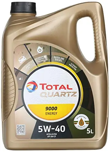 Quarzo Totale 9000 Energia 5W40 5 Litri Olio Motore