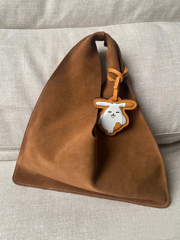 Passen Sie die Wildledertasche an, Mini-Tragetasche, Vintage-Geldbörse aus echtem Leder aus Italien, blau, weinrot, kaffeebraun, Nubukleder, Damen-Geldbörse, auf Lager – Detail 10