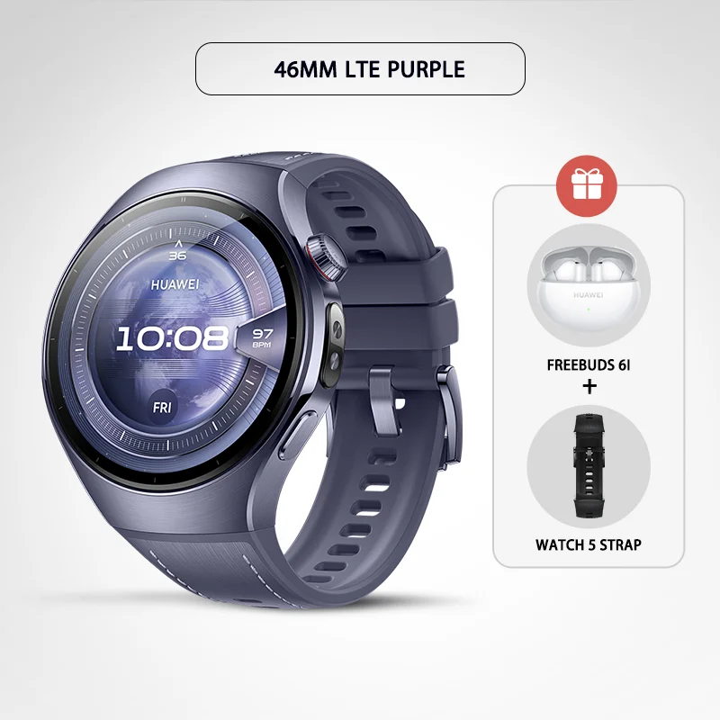 ساعة هواوي واتش 5 سلسلة 46 مم/42 مم، تقنية X-TAP م...