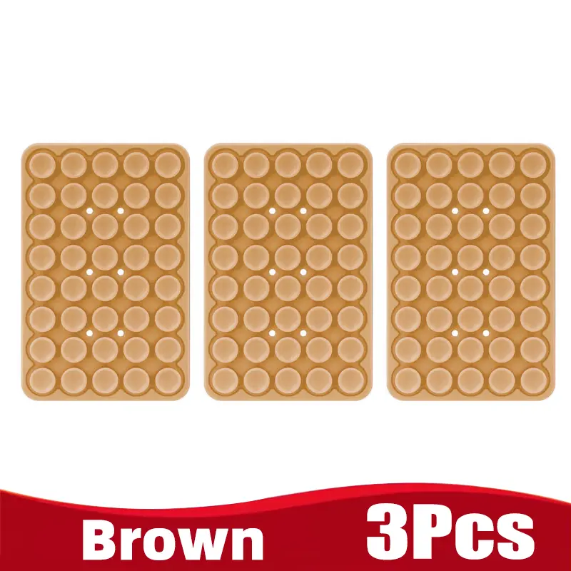 Silicone Suction Cup Phone Holde Multifunctional Fixed Anti-slip Mobile Fixture Double Sided Detachable Phone Rubber Sucker Pad - Image 15