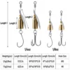3pcs Fishing Inline Spinner Trout Spinner 3.5g 7.5g Spinnerbait Fishing Lure Metal Spinner Spoon Crappie Salmon Bluegill Wobbler 2