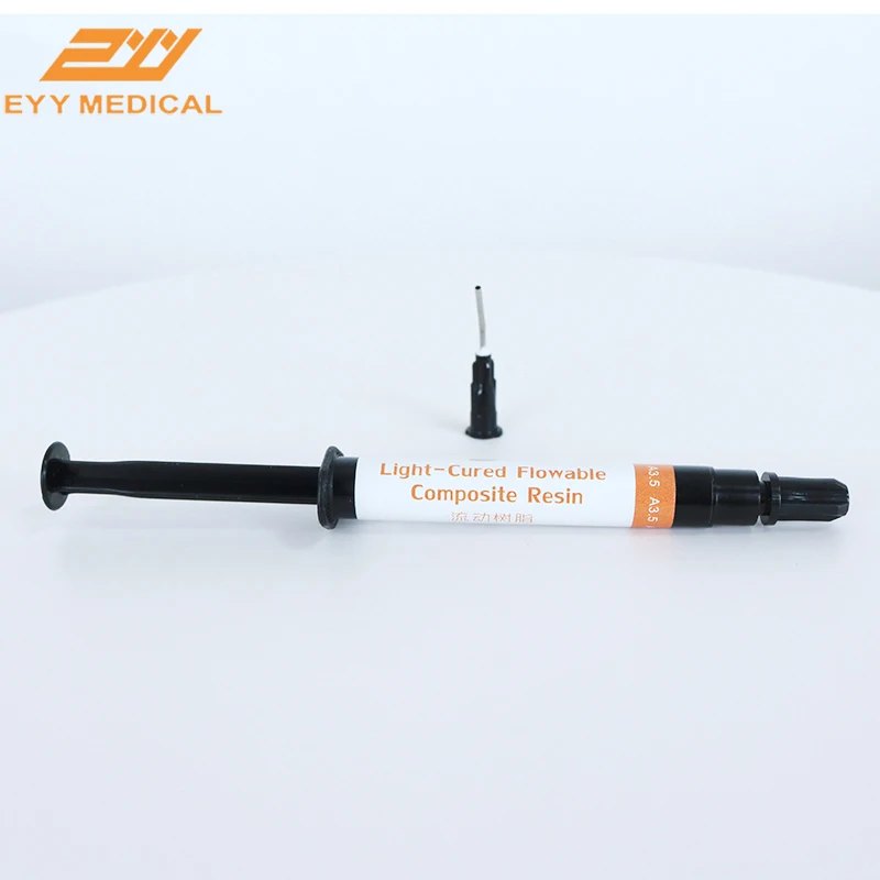 Dental Light Cured Flowable Composite Resin A3 A2 Dental Lightcuring