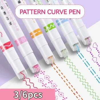 Flower Outline Highlighter Pens 1