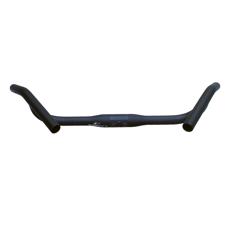 Guidon Carbone Gravier Sans Logo - Flared / Évasé - 31.8mm - Poids 230g