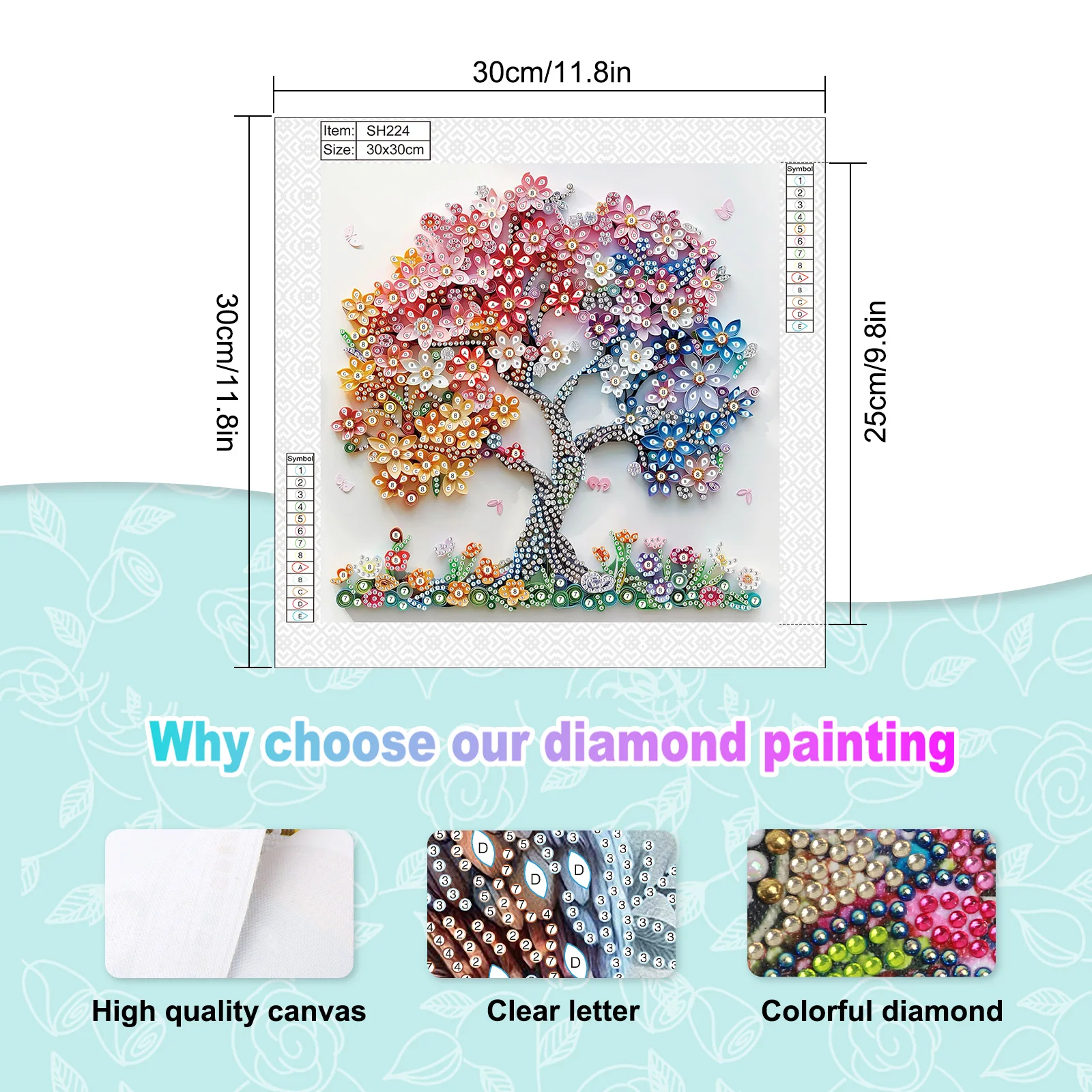 Tree Diamond Art Kit 2