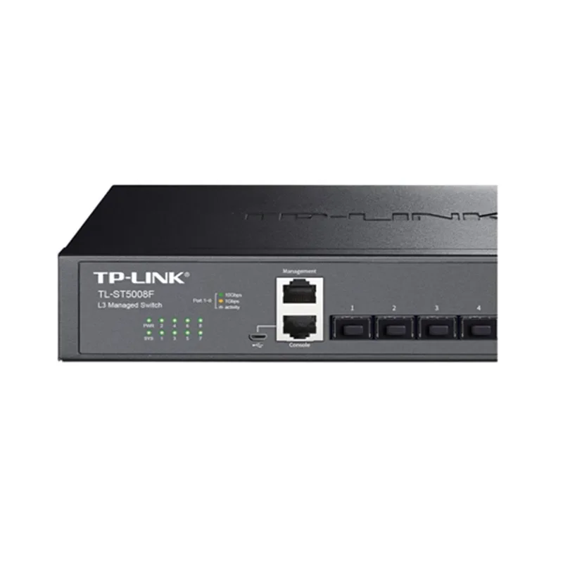 TP-Link 10gbe Switch Sfp+ All 8*10000mbps 3-layer Network TL