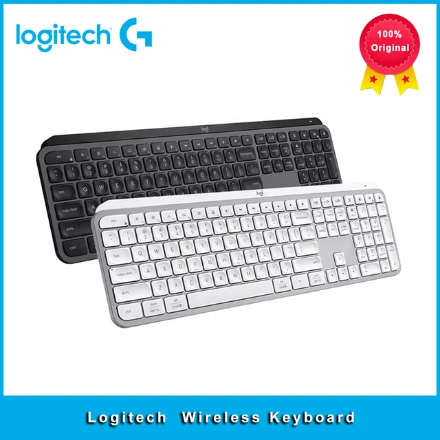 Logitech MX Keys S Wireless Keyboard Bluetooth Office 104 Key Charging  Backlit Ultra-thin Mute Portable Business For PC Laptop - AliExpress