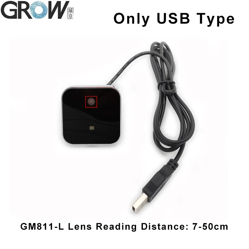 Supermercado, USB UART, DC5V, 1D 2D QR