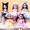 30cm New 1/6 Girl Princess Doll Set 23 Joints Movable 30cm Bjd Doll with Clothes Princess Dress Dolls Girls Birthday Gift Toys 2