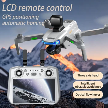 Drone professionale AE3 Pro Max 2025 con 360 °   Schermo Evitare ostacoli Drone FPV quadricottero con giunto cardanico a 3 assi con doppia fotocamera 8K senza spazzole