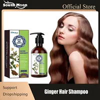 Ginger Anti Hair L-oss Shampoo Deep Clean Nourishing Oil Control Make Repair Damaged Hair Soft Smooth Organic Hair Growth Care 1