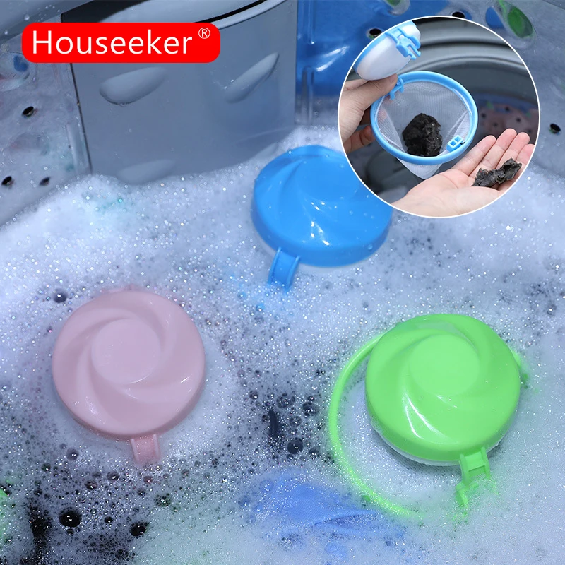 Reusable Cleaning Ball Floating Pet Fur Lint Hair Removal Catcher