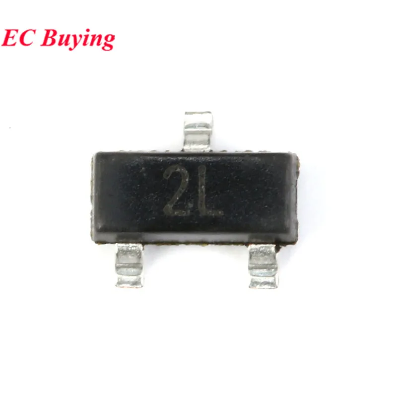 MMBT3904 1AM MMBT5551 G1 MMBT3906 2A MMBT5401 2L MMBTA42 1D MMBTA92 2D SOT-23 SMD Transistor Triode 100pcs/lot bjt transistor transistors kit mosfet transistor