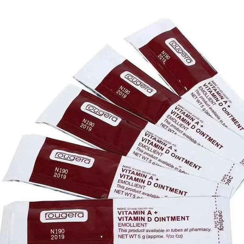 100pcs Fougera Tattoo Vitamin A D Cream Repair Aftercare Ointment Anti-Scar Healing Gel Nourish Skin PMU Eyebrow Lip Shipping