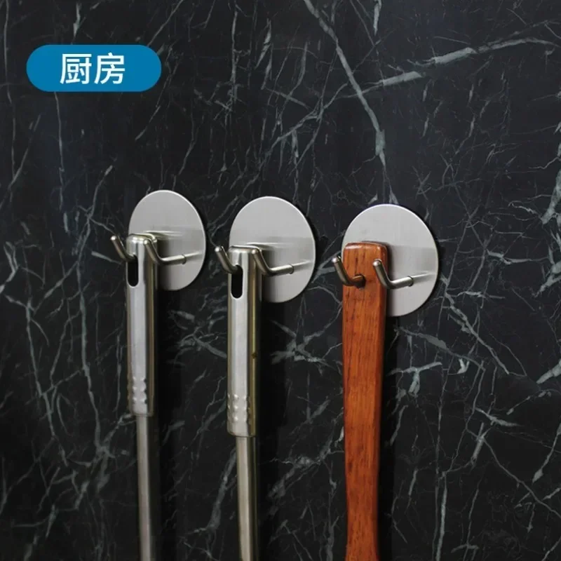 

Ручка для кофе из нержавеющей стали 304, крючок для кухни, крючок для хранения без перфорации, многофункциональный крючок для ванной комнаты