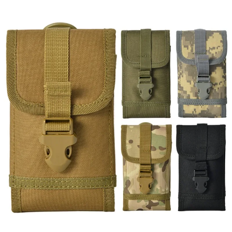 Outdoor Militaire Tactische Molle Utility Bag Taille Accessoires Tas Telefoon Riem Zakje Mobiele Telefoon Houder Case