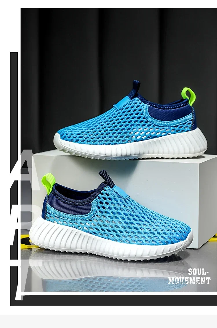 Description Picture 5 of itemSummer Fashion Boys Sneakers Tennis Girl Sports Shoes for Children Mesh Breathable Trainers Kids Running Shoes Zapatillas Niño 8