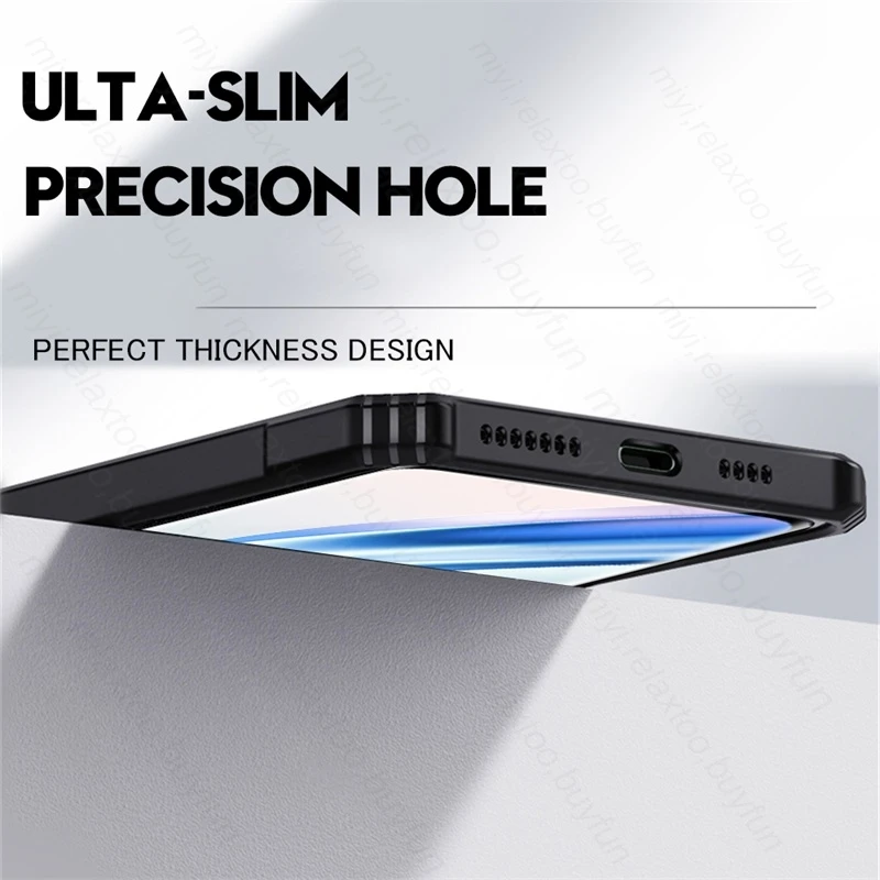 Silikonhülle Für Honor Magic 6 Lite 5G / X9b – Ultradünne TPU Hülle Mit Stoßfänger, Anti-Fingerabdruck (Grün)